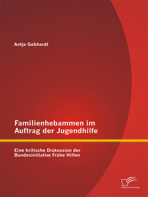 cover image of Familienhebammen im Auftrag der Jugendhilfe